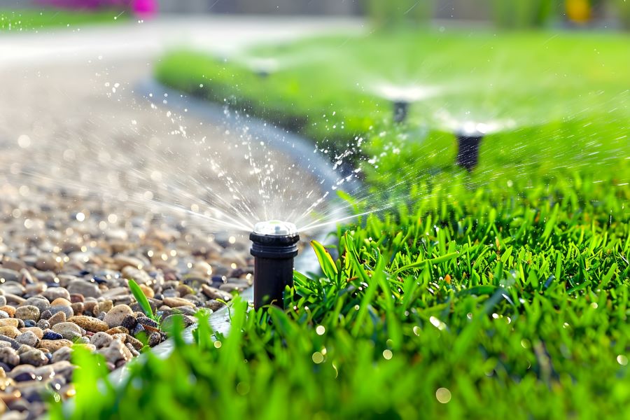 spring lawn maintenance in Gainesville, TX