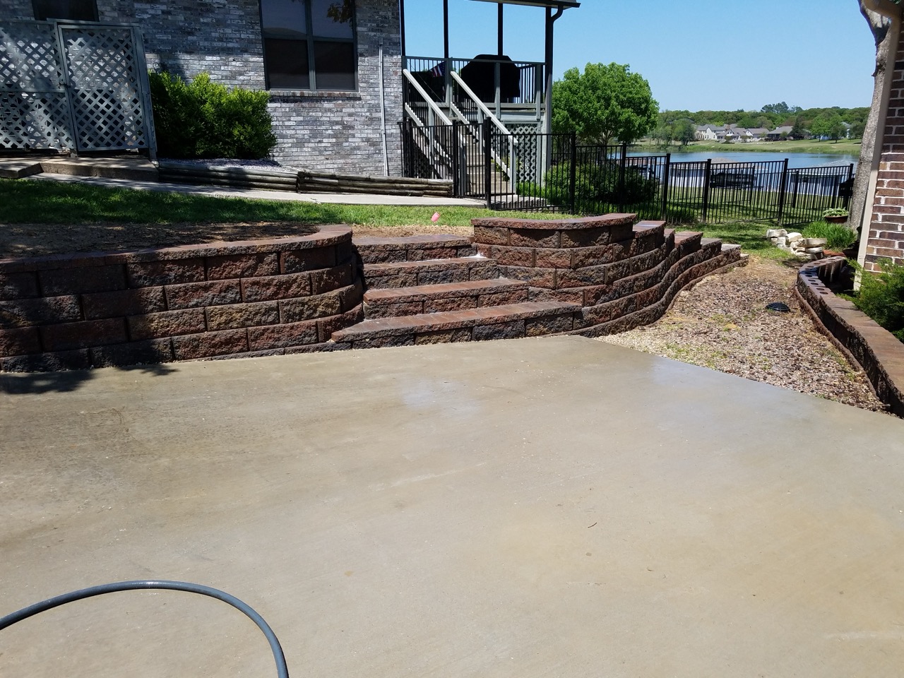 landscape design installation