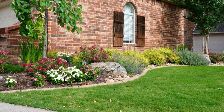 Flower bed borders installation Gainesville TX