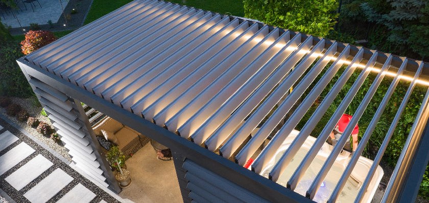 pergolas and pavilions installations in gainesville