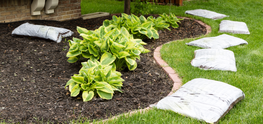 mulch installation in gainesville tx
