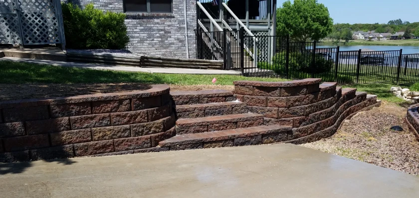 paver steps construction in gainesville tx