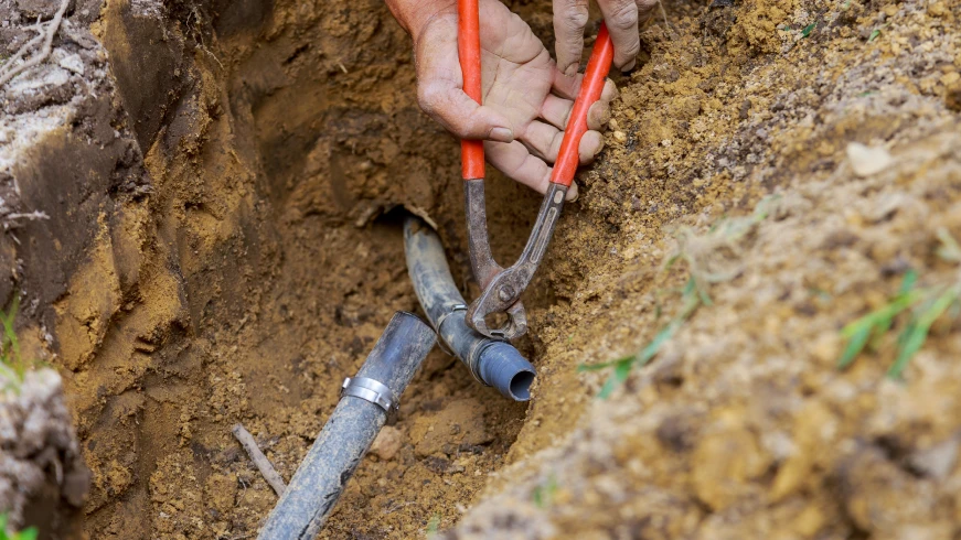 sprinkler system reroute after backyard renovation gainesville tx
